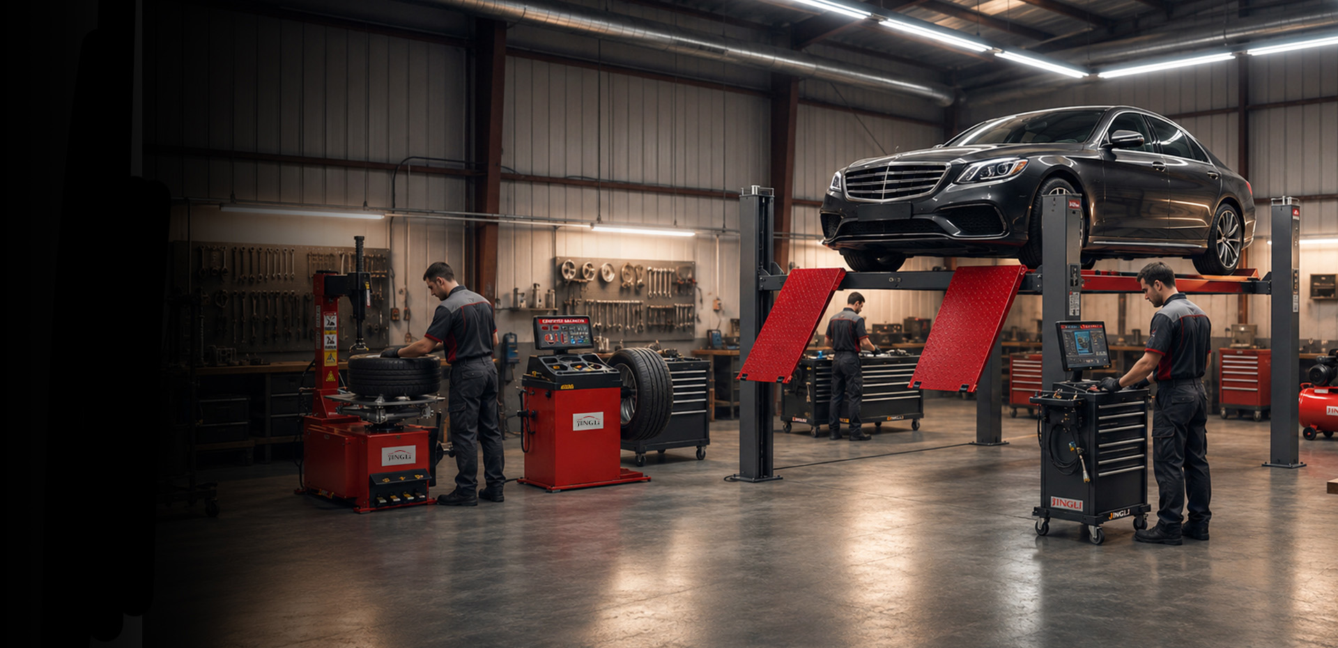 Car Lift Workshop Equipment Package