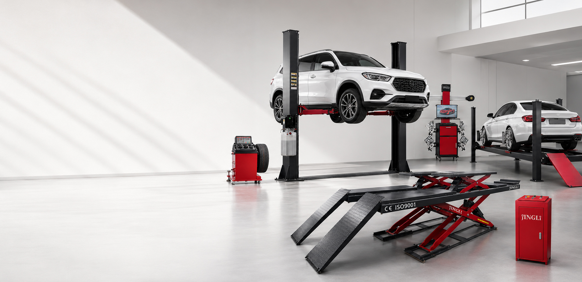 Professional Automotive Workshop Equipment Package