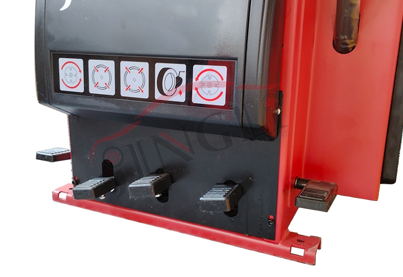 TIRE CHANGER AD411-Five-Pedal Control System