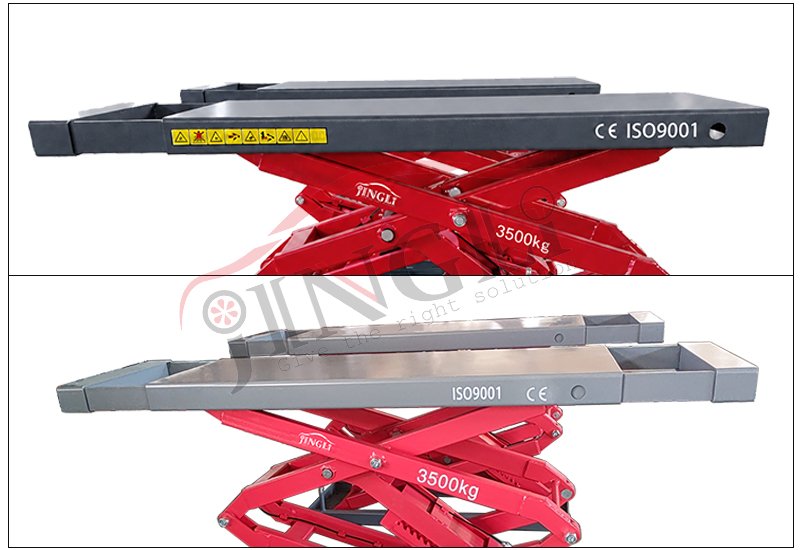 In-Ground Full-Rise Scissor Lift - JL300D & JL300DS-Flexible Platform Extension Options