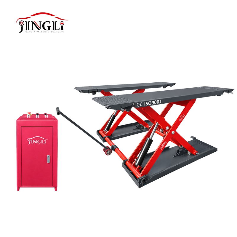 Portable Scissor Lift - YD-A2 PLUS-SIDEVIEW