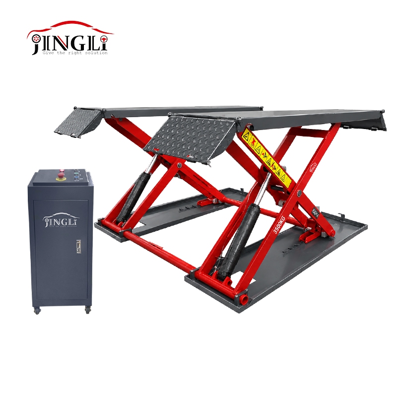 Portable Scissor Lift - YD-A2-side view 1