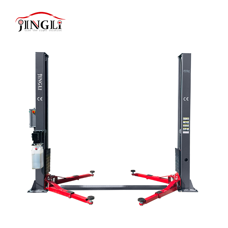 two post lift-JL860E FRONT VIEW