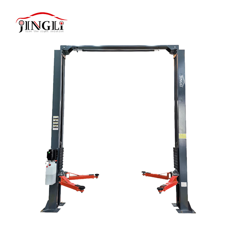 two post lift jl986-frontview1