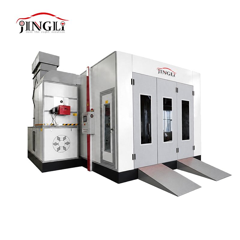 FUEL-HEATED SPRAY BOOTH - DB-500 (1)
