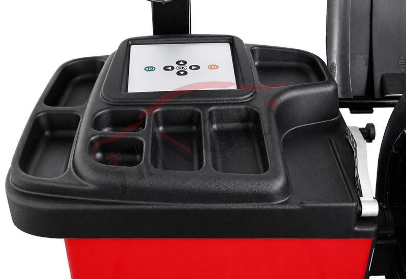 Integrated Control Panel & Storage Tray