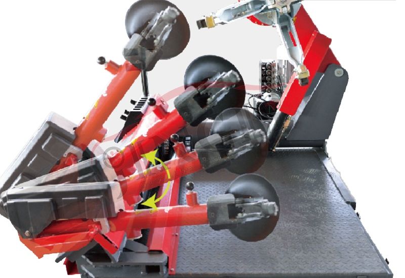 Swinging Hydraulic Tool Arm